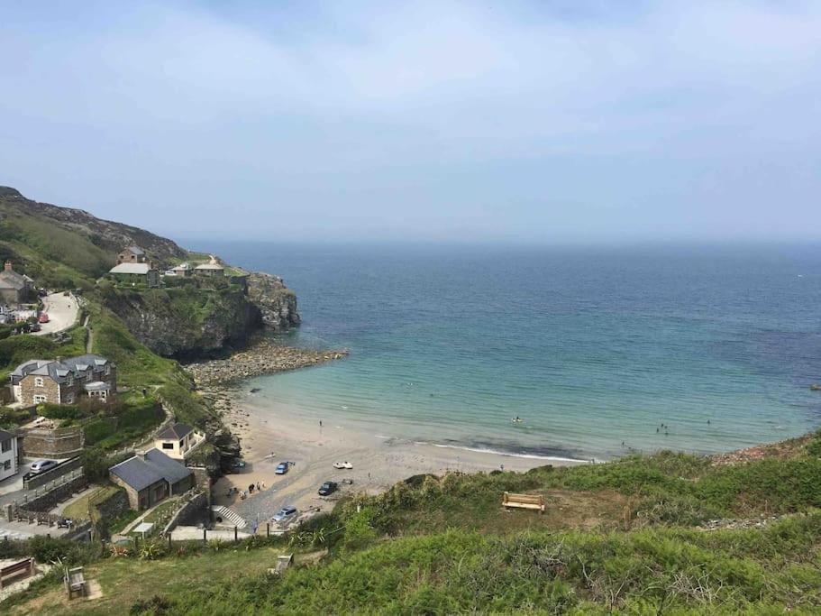 St Agnes Perfect Location, Hot Tub, Sea Views, Gym Apartamento Exterior foto